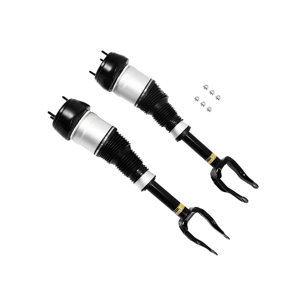 Front Pair Airmatic Suspension Air Struts for 2013-2016 Mercedes GL450 null