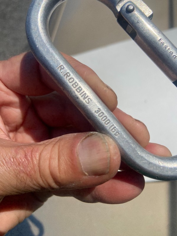 Vintage Royal Robbins  / Salewa  Carabiner   made in "west Germany", collectable