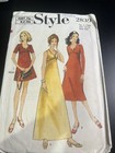Vintage Simplicity Sewing Pattern - 2839 - Junior Teen Dress - 13/14 - cut