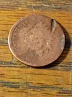 1876 Indian Penny Cull