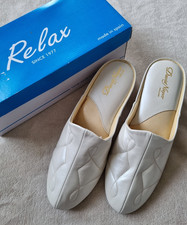 David Nieper Luxury Slippers / Mules Leather 8 NIB