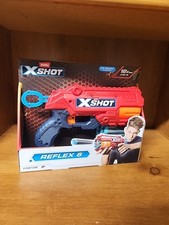 ZURU X-Shot Excel Double Reflex 6 Foam Dart Blaster with 12 Dart New