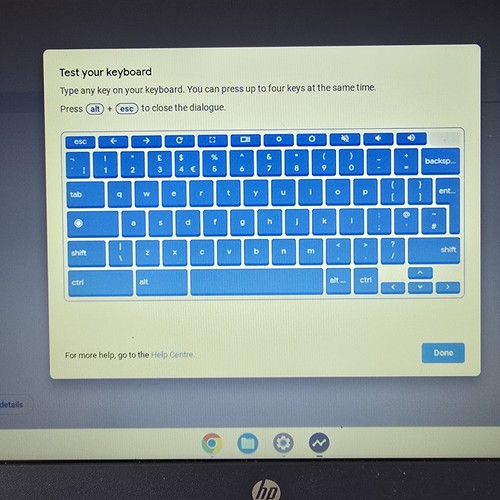 HP Chromebook 14-db0500sa, AMD A4-9120C, 14", ChromeOS, 32Gb EMMc, 4Gb RAM (166) - Picture 12 of 24