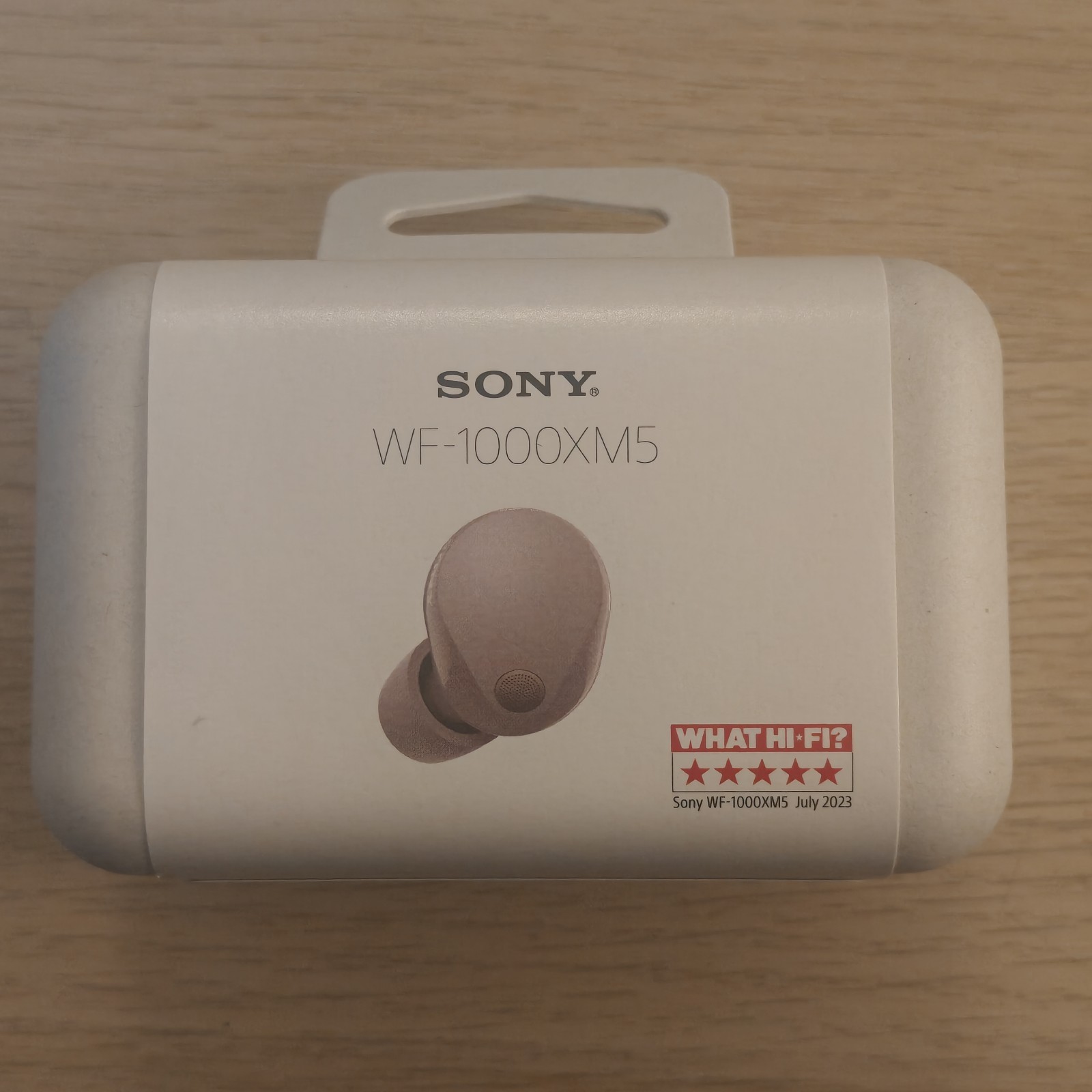 Sony WF-1000XM5 Wireless Bluetooth In-Ear Noise-Cancelling Smokey Pink New