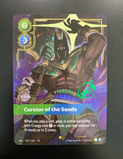 Riftbound Vendetta - Nasus Curator of the Sands OVN SIGNATURE 192*/166 EN — live eBay listing