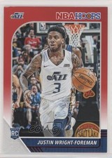 2019-20 Panini NBA Hoops Red 52/75 Justin Wright-Foreman #256 fm0