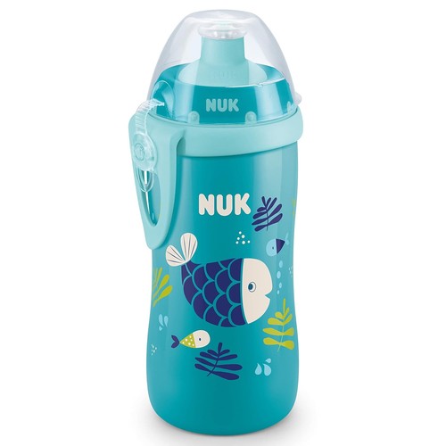 NUK Junior Cup Trinkflasche mit Chamäleon-Effekt | 18+ Monate | mit Farbwechsel - Bild 1 von 6