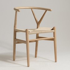 Wish Dining Chair Natural Ash Iconic Scandi Design Frame Natural Seat