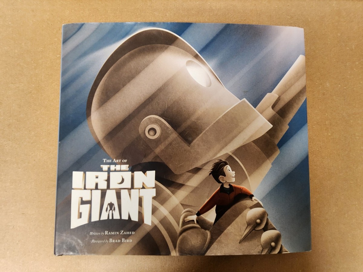 THE ART OF THEIRONGIANT アイアンジャイアント The Art of the Iron Giant by Ramin Zahed Signed By Brad Bird