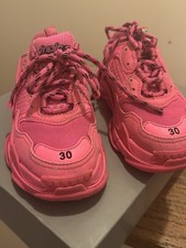 Balenciaga Triple S Kids Sneaker Mint Green E...