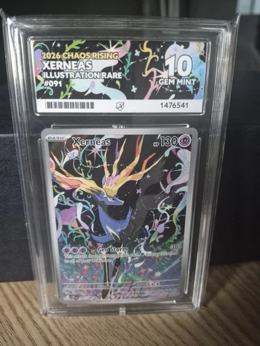2026 Chaos Rising Xerneas Illustration Rare Ace 10