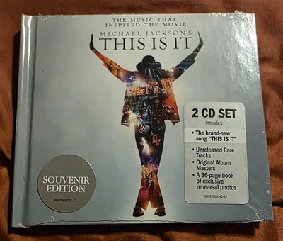 Michael Jackson's This Is It  (CD, 2009) Souvenir Edition - 2 CD Set - Sealed