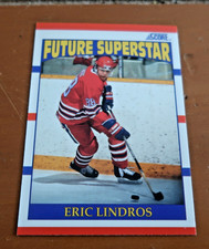 ERIC LINDROS #440 SCORE  FUTURE SUPERSTAR NHL HOCKEY 1990
