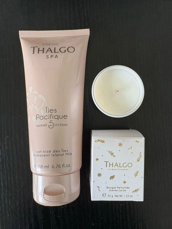 ♥️ Thalgo SPA ♥️ Iles Pacifique - Iridescent Island Milk 200ml & Duftkerze - Bild 3 von 4