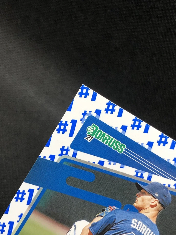 ¡VERDADERO 1/1! Donruss Baseball Mike Soroka 2021 #1 ONE OF ONE SSP 1 OF 1 No. 102 📈 Foto 4 de 4