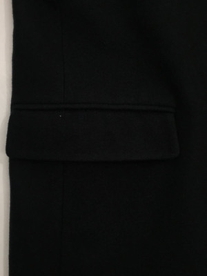 Lad Musician Middle Melton No Collar Chester Coat 42 Wool Lad Musician Middle Melton No Collar Chester Coat 42 Wool