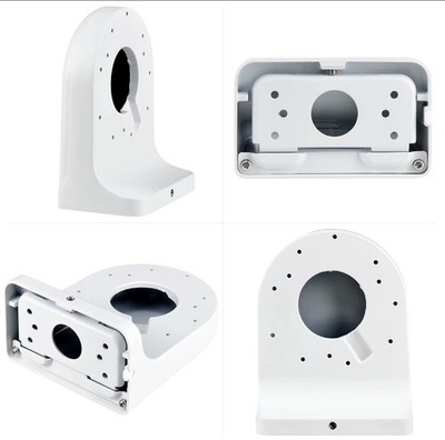 PFB203W Wall Mount Bracket - White 8pcs