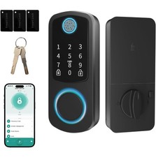 Smart Locks for Front Door, Keyless Entry Fingerprint Door Lock, Electronic...