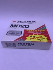 Fuji Film Floppy Disks MD2D : 10 pack 5-1/4 N...