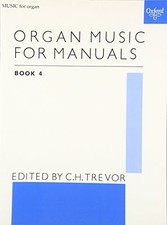 Organ Music for Manuals Book 4 Sheet music Book The Fast Free Shipping