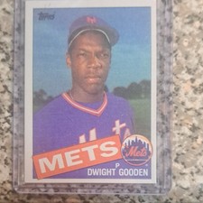 Topps 1986 Dwight Gooden New York Mets Baseball Card #620 Vintage MLB