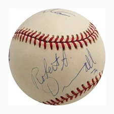 Robert Duvall & Billy Bob Thornton Autographed Official American League Baseball