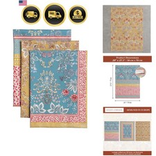 Juego de 3 toallas de cocina 100 % algodón 27,50" x 20" paño reutilizable toalla de té...