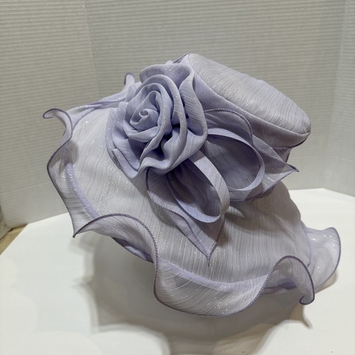 $98 Bellissima Spring Summer Easter Church Wedding Derby Hat BH312415 Lilac