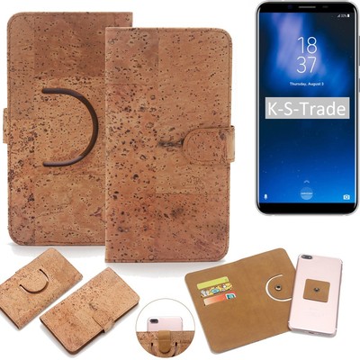 Schutz-Hülle für Homtom S8 Wallet-Case aus Kork Schutzhülle Tasche