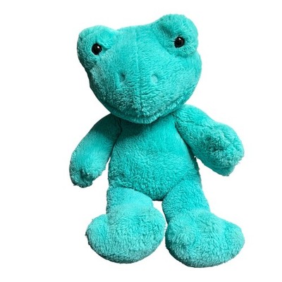 Build a Bear Retired Toadally Teal Frog 16'' Plush Stuffed Animal 2022 BABW Aqua