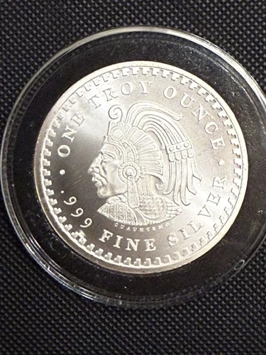 Golden State Mint Aztec Calendar 1 oz Silver Round GEM BU