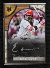 2025 Topps Museum Collection Framed Silver Frame 20/25 Elly De La Cruz Auto tw0