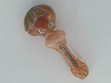 PHOENIX STAR GLASS PIPE - 2 FREE GIFTS - AMERICAN COLOR ROD GLASS BOWL - 4.3"