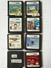 Lot of 8 Nintendo DS Games Cartridges Tested