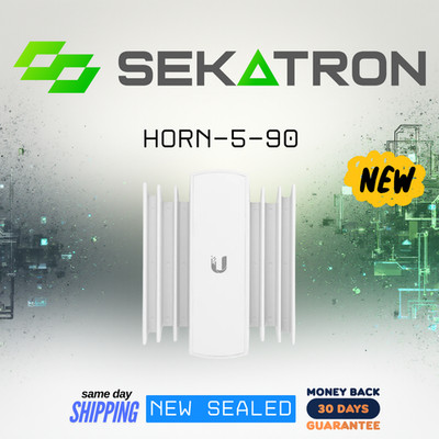   [NEW] Ubiquiti HORN-5-90 5GHz   90° Beamwidth   Conical Antenna  Fast Ship