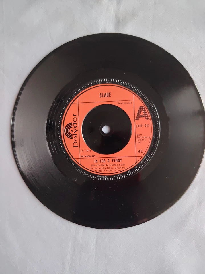 SLADE "IN FOR A PENNY" 1975 7" VINYL SINGLE IN A COMPANY SLEEVE - Image 2 of 4
