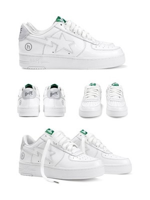 A Bathing Ape Bape Sta Hidden NY Stark White (Size 10) (1/200) - IN HAND