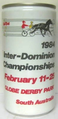WEST END BEER 1984 INTER-DOMINION CHAMPIONSHIPS 375ml CAN AUSTRALIA HORSE RACING