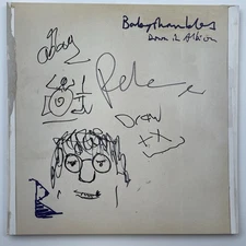 SIGNED BABYSHAMBLES PETE DOHERTY ADAM DREW DOWN IN ALBION VINYL ALBUM AUTHENTIC