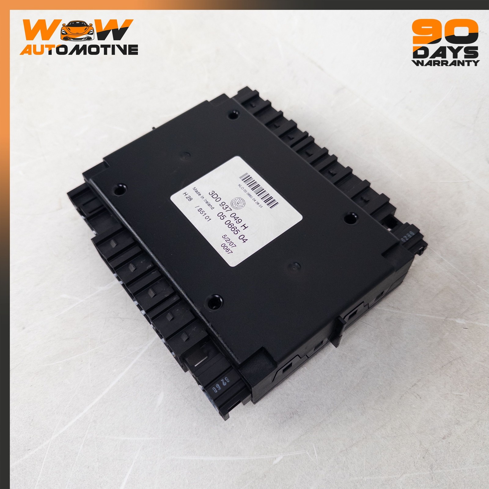 Bentley Continental GT 2007-2011 FRONT Onboard supply control module