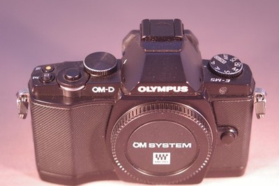 Olympus OM-D E-M5, 16.1 MP Digital SLR Body, Near Mint, V. LOW S.C. of 3,215!