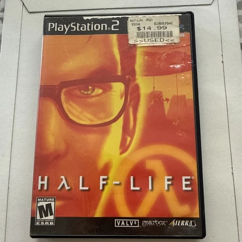 Half-Life (Sony PlayStation 2, 2001) cib