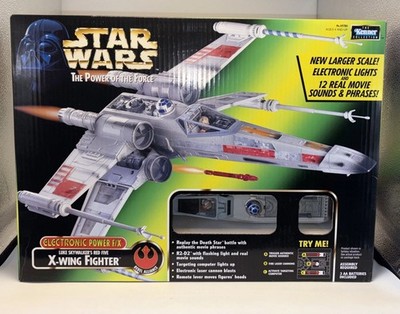 Star Wars Power of the Force Luke's Red Five X-Wing Fighter 1997 Kenner Sealed
