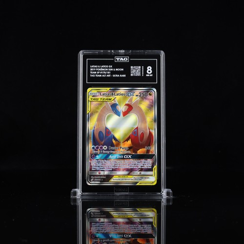 Latias & Latios-GX graded TAG 8 for sale on eBay