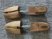 Dillards Men's Natural Cedar Wood Shoe Trees Stretchers - Rochester