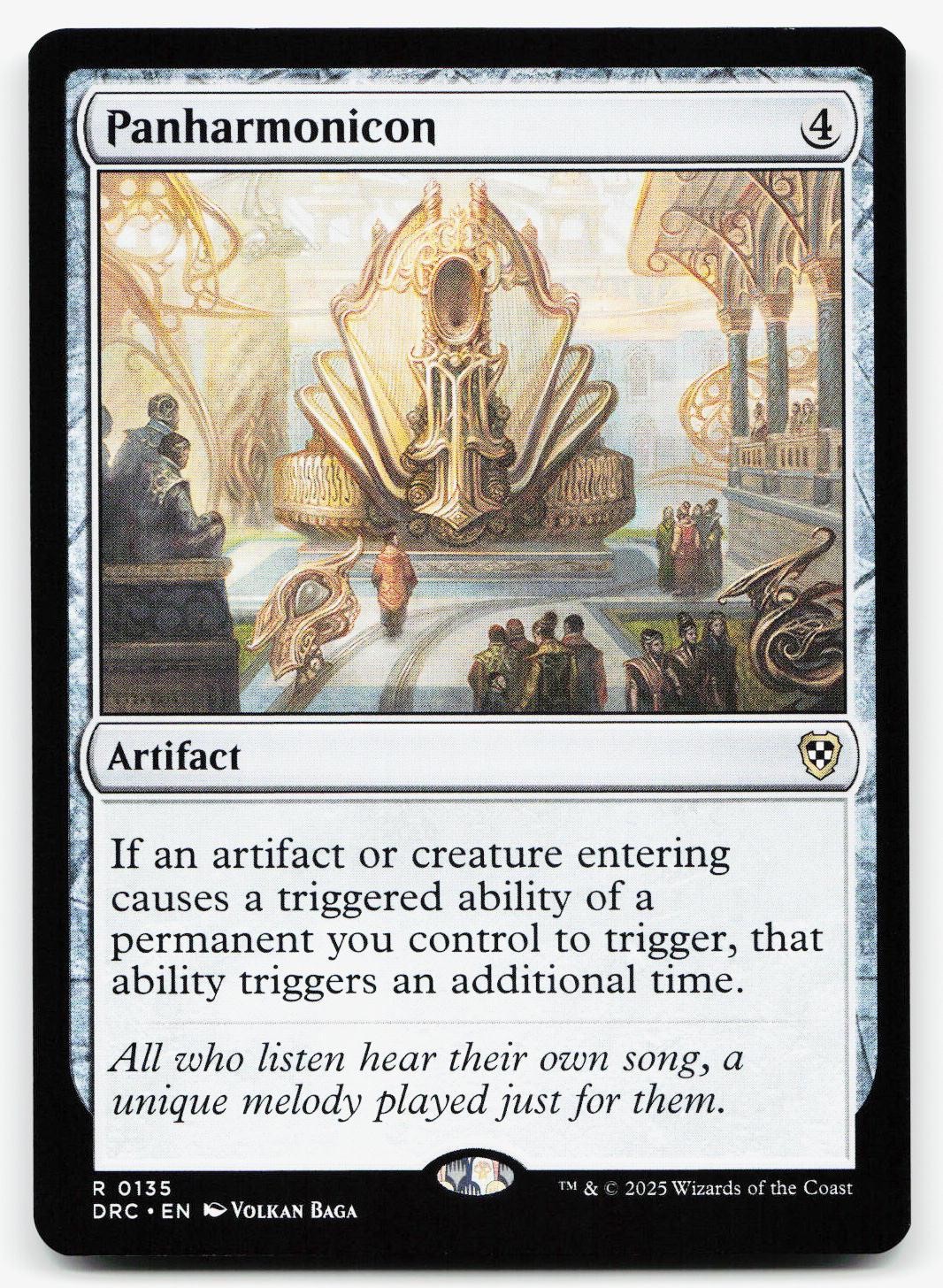 PANHARMONICON 135 R COMMANDER: AETHERDRIFT NM MTG