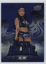 2024 UPPER DECK ALLURE AEW ALL ELITE BASE BLACK BLUE PARALLEL SKYE BLUE /35