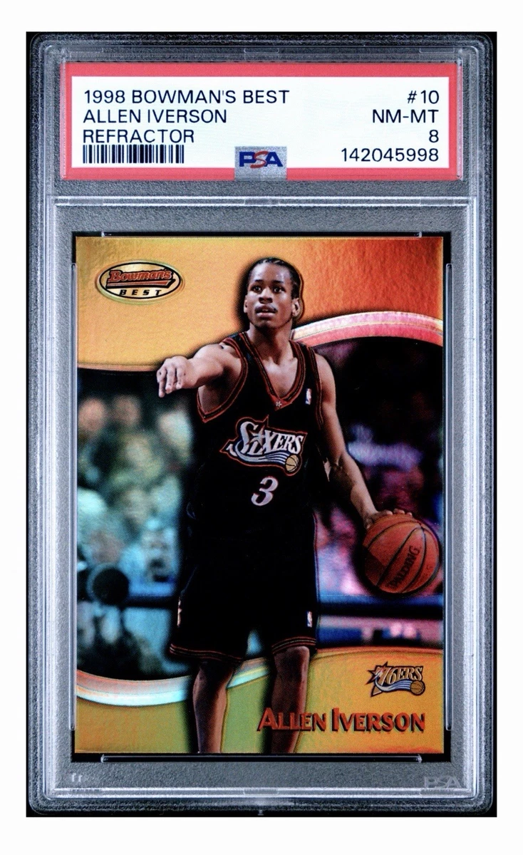 Allen Iverson Basketball Serial Numbered Sports Trading Cards