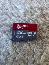 ScanDisk Ultra 400gb micro SD XC Card - Used - Great Condition - Tested