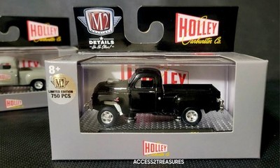 2022 M2 Machines 1950 Studebaker 2R Black Chase [R71] plus Matching/2 Trucks